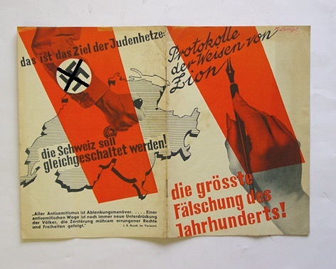 Buchbericht über das vierjährige Gerichtsverfahren in der Schweiz über das in Deutschland verbotene Buch: "Protokolle der Weisen von Zion". Diese Buchfälschung nutzte Hermann Lorenz u.a. für seine Thesen.