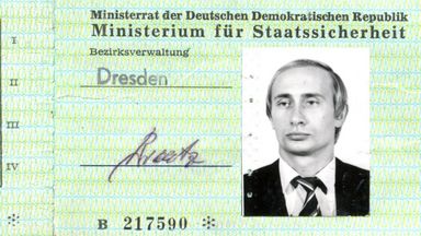 MfS Ausweis Wladimir Putin